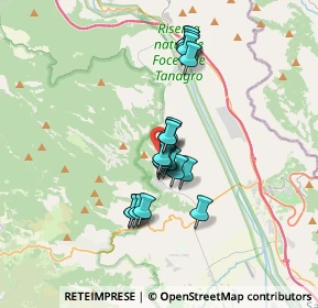 Mappa Via Ciliberti, 84037 Sant'Arsenio SA, Italia (2.8355)