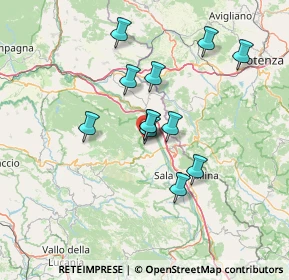 Mappa Via Ciliberti, 84037 Sant'Arsenio SA, Italia (12.295)