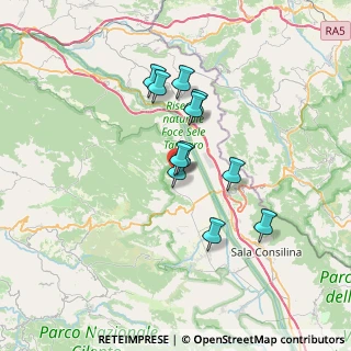 Mappa Via Europa, 84037 Sant'Arsenio SA, Italia (5.78273)