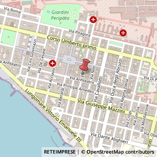 Mappa Via Vincenzo Pupino, 30, 74123 Taranto, Taranto (Puglia)