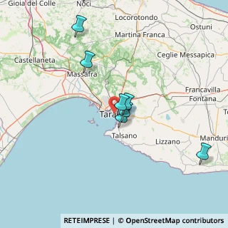 Mappa Via de Cesare, 74123 Taranto TA, Italia (27.8675)