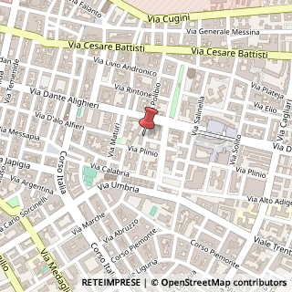 Mappa Via Polibio, 44, 74121 Taranto, Taranto (Puglia)