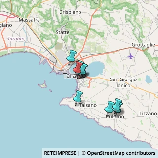 Mappa Via Giuseppe Maturi, 74121 Taranto TA, Italia (5.0625)