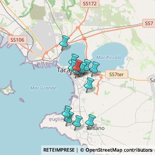 Mappa Via Giuseppe Maturi, 74121 Taranto TA, Italia (2.76538)