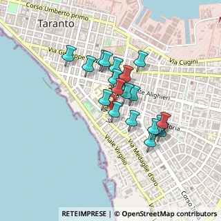 Mappa Via Leonida da Taranto, 74121 Taranto TA, Italia (0.3605)