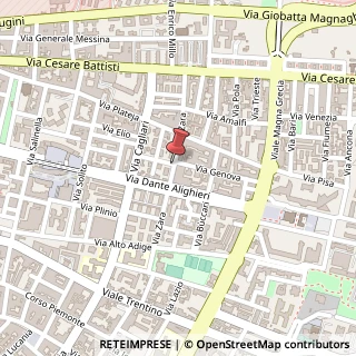 Mappa Via zara 121, 74100 Taranto, Taranto (Puglia)