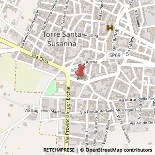 Mappa 72028 Torre Santa Susanna BR, Italia, 72028 Torre Santa Susanna, Brindisi (Puglia)