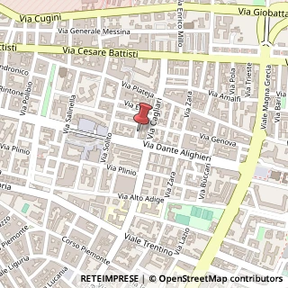 Mappa Via Catania, 9, 74121 Taranto, Taranto (Puglia)