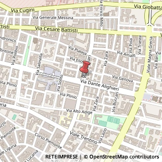 Mappa Via Cagliari, 102, 74121 Taranto, Taranto (Puglia)