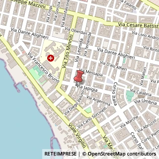 Mappa Via Japigia, 10, 74121 Taranto, Taranto (Puglia)