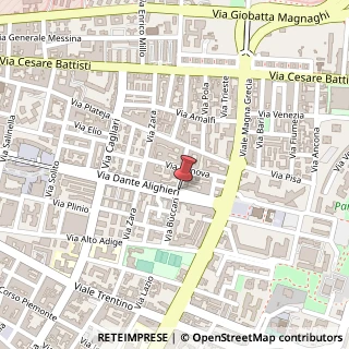 Mappa Via Buccari, 15, 74121 Taranto, Taranto (Puglia)