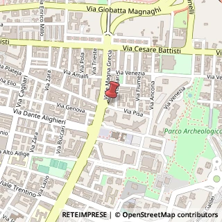 Mappa Via Pisa, 5, 74121 Taranto, Taranto (Puglia)