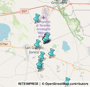 Mappa Viale Risorgimento, 74021 Carosino TA, Italia (4.474)