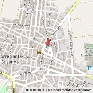Mappa Via Goffredo Mameli, 2, 72028 Torre Santa Susanna, Brindisi (Puglia)