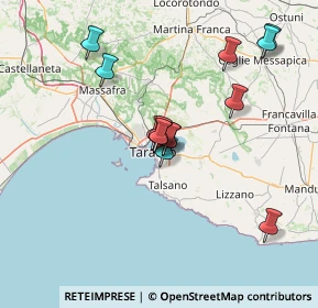 Mappa Via Scira, 74121 Taranto TA, Italia (12.89)