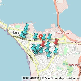 Mappa Via Scira, 74121 Taranto TA, Italia (0.794)