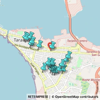 Mappa Via San Giorgio, 74121 Taranto TA, Italia (0.9775)