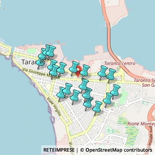 Mappa Via San Giorgio, 74121 Taranto TA, Italia (0.865)