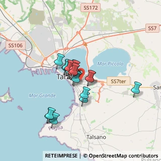 Mappa Via San Giorgio, 74121 Taranto TA, Italia (2.575)