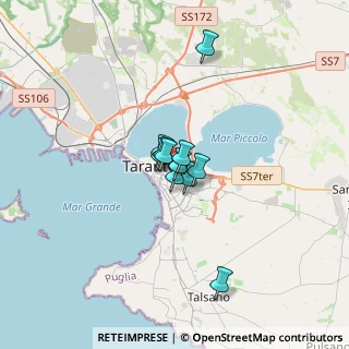 Mappa Via San Giorgio, 74121 Taranto TA, Italia (1.89)