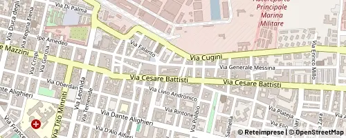 Mappa Tarente