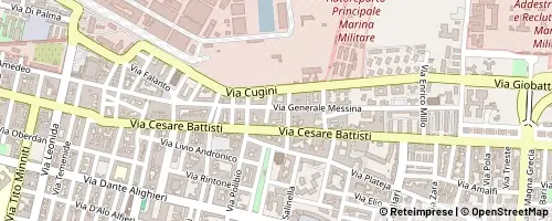 Mappa Tarente