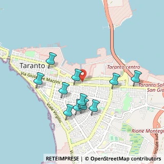 Mappa Via Marco Pacuvio, 74121 Taranto TA, Italia (0.95727)