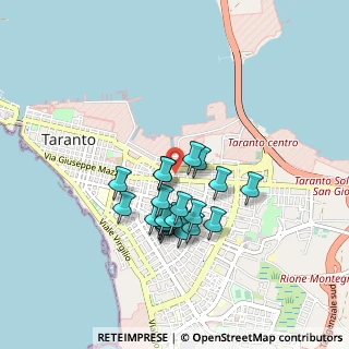 Mappa Via Tito Livio, 74121 Taranto TA, Italia (0.755)