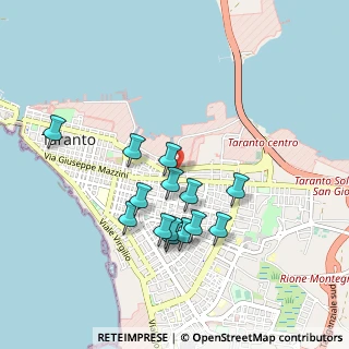 Mappa Via Marco Pacuvio, 74121 Taranto TA, Italia (0.87643)