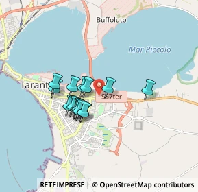 Mappa Via Luigi Mascherpa, 74121 Taranto TA, Italia (1.384)