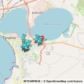 Mappa Via della Tarantola, 74121 Taranto TA, Italia (1.76071)