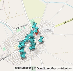 Mappa Via Giuseppe Mazzini, 74021 Carosino TA, Italia (0.441)