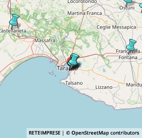 Mappa Via Alberto Viscardi, 74121 Taranto TA, Italia (24.97167)