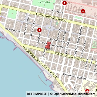 Mappa Via Giuseppe Mazzini, 60, 74123 Taranto, Taranto (Puglia)