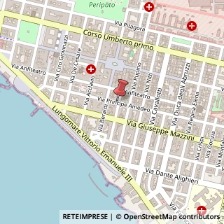 Mappa Via Giuseppe Pisanelli,  14, 74100 Taranto, Taranto (Puglia)