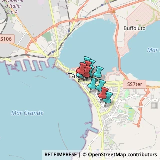 Mappa Via Giuseppe Pisanelli, 74123 Taranto TA, Italia (0.74385)