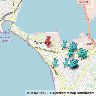 Mappa Via Duca degli Abruzzi, 74123 Taranto TA, Italia (1.325)