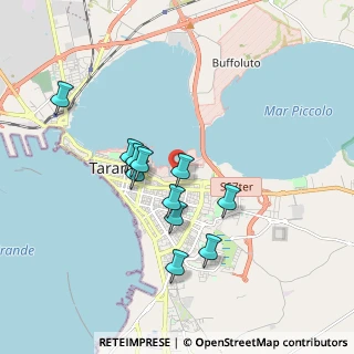 Mappa Via Lupoli, 74121 Taranto TA, Italia (1.68)