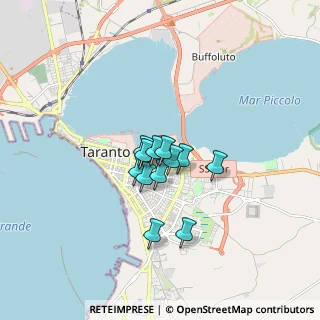 Mappa Via Lupoli, 74121 Taranto TA, Italia (1.1)