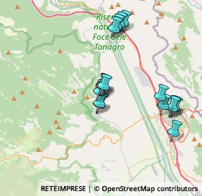 Mappa Via Florenzano, 84037 Sant'Arsenio SA, Italia (3.74688)