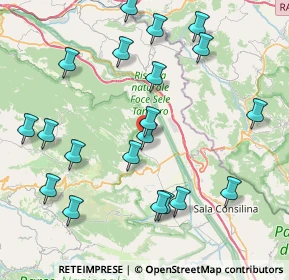 Mappa Via Florenzano, 84037 Sant'Arsenio SA, Italia (9.834)