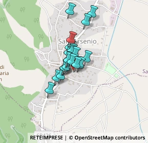 Mappa Via Florenzano, 84037 Sant'Arsenio SA, Italia (0.2705)