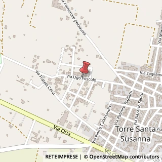 Mappa Via Ugo Foscolo, 52, 72028 Torre Santa Susanna, Brindisi (Puglia)