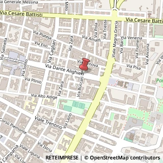 Mappa Via buccari, 74100 Taranto, Taranto (Puglia)