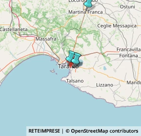 Mappa Via Tirrenia, 74121 Taranto TA, Italia (32.65455)
