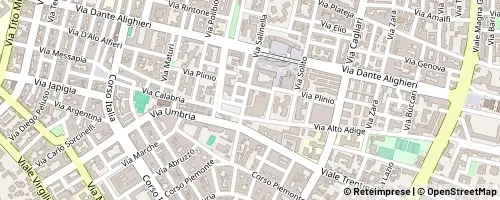 Mappa Tarente