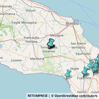 Mappa Via Abramo Lincoln, 72028 Torre Santa Susanna BR, Italia (24.86947)
