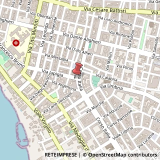 Mappa Via Japigia, 42 C, 74121 Taranto, Taranto (Puglia)