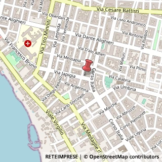 Mappa Via Japigia, 35, 74121 Taranto, Taranto (Puglia)