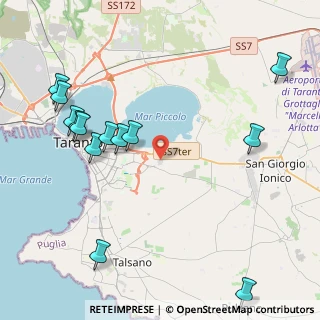Mappa Centro Commerciale Auchan Taranto, 74121 Taranto TA, Italia (5.52231)
